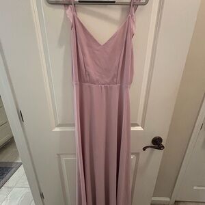 Lulu's Blush Maxi Dress